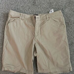 Tan Casual Shorts